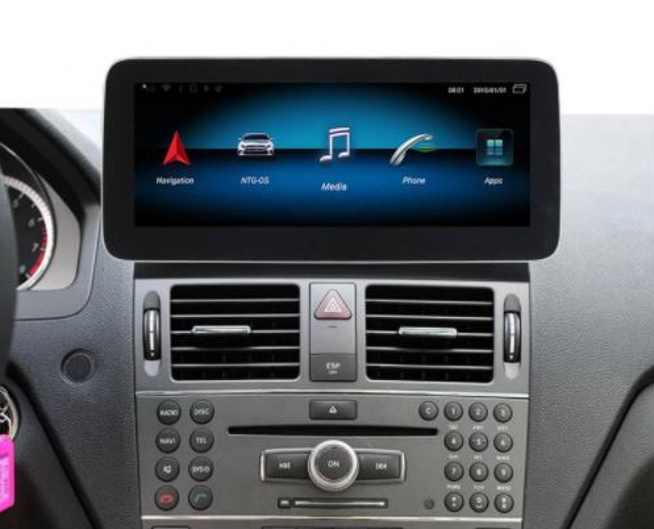 Мултимедия за Mercedes C-class w204 2007-2010 - NTG4 - 10.25"