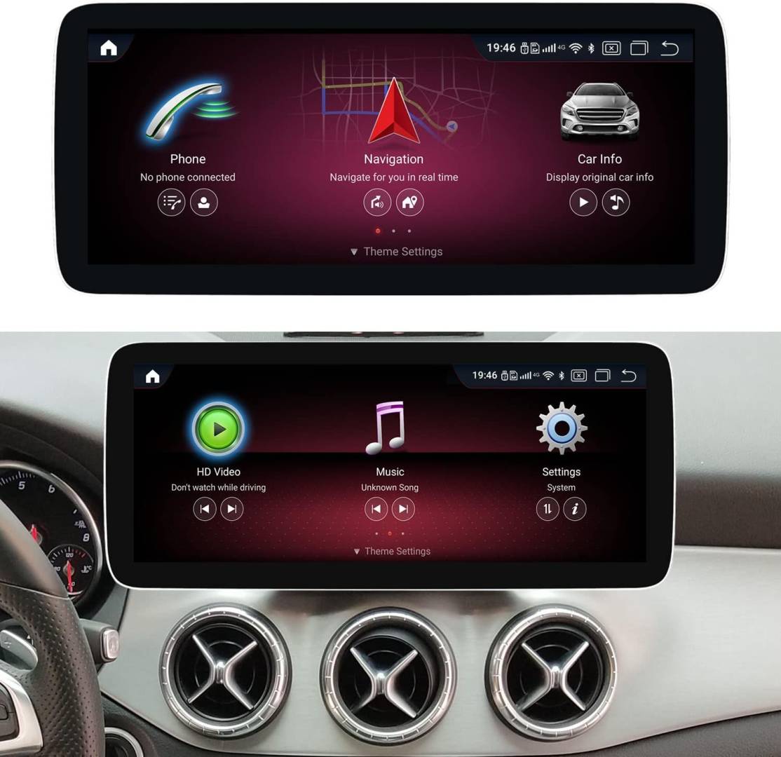 Мултимедия за Mercedes GLA X156 / A-class W176 / G-class / CLA X117 2016-2018 - NTG5 - 12.3 "