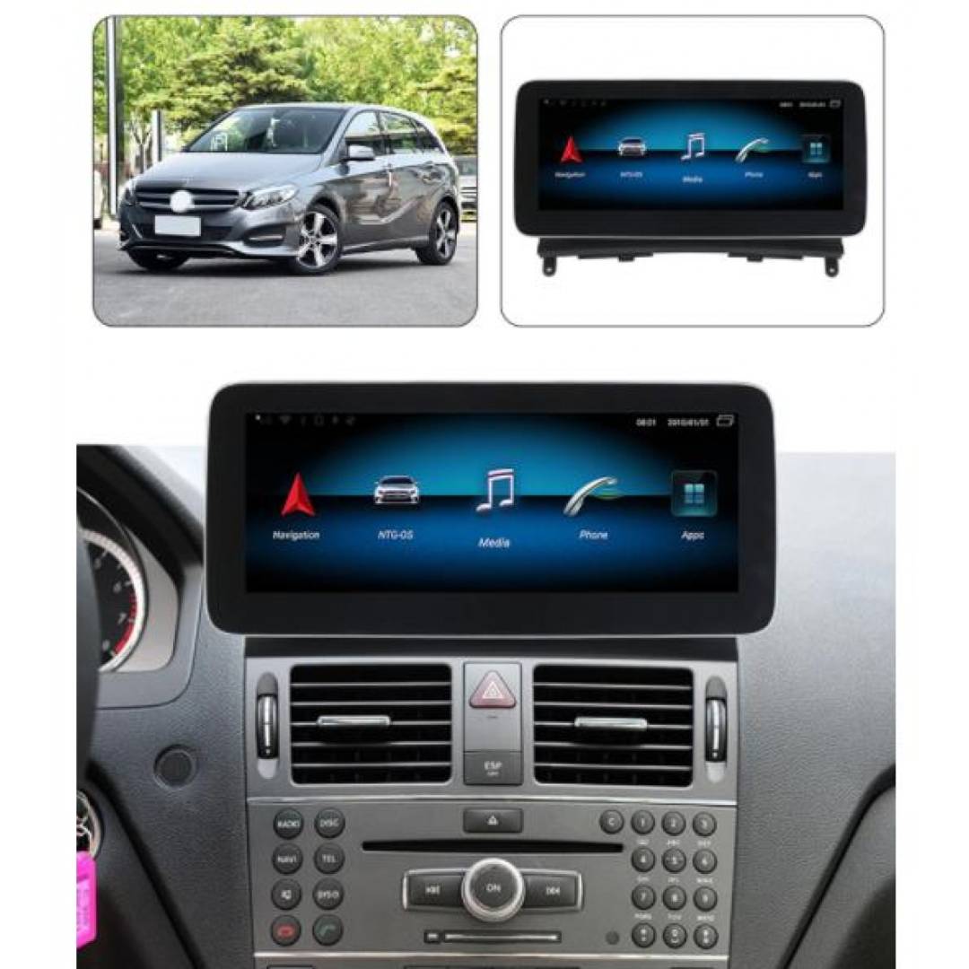Мултимедия за Mercedes C-class w204 2011-2014 - NTG4 - 10.25 "