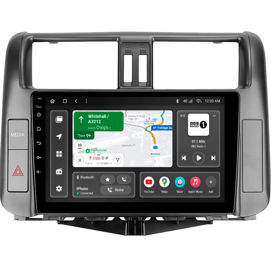 Мултимедия за Toyota Land Cruiser J150 2010-2013 - 9''