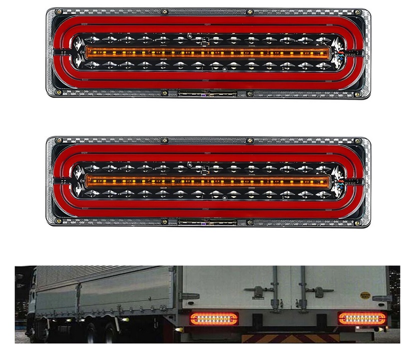 Стопове LED с Бягаща светлина 12/24V 46см комплект - Image 4