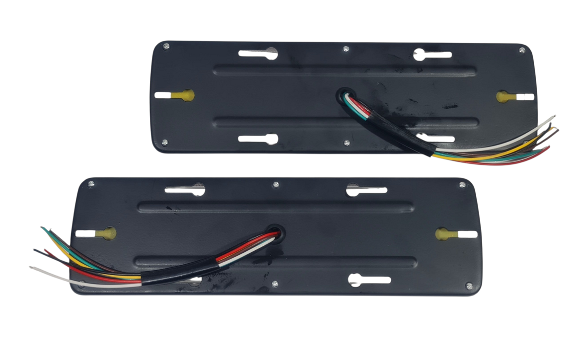 LED стопове с динамичен мигач и неон 12/24V - Image 2