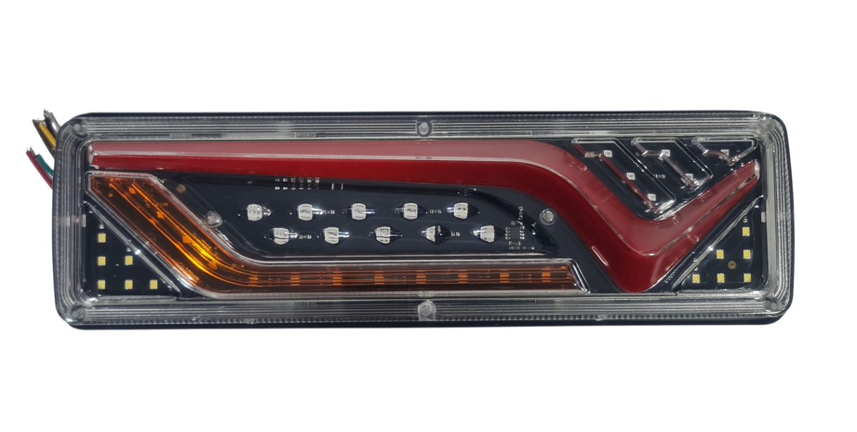 LED стопове с динамичен мигач и неон 12/24V - Image 3