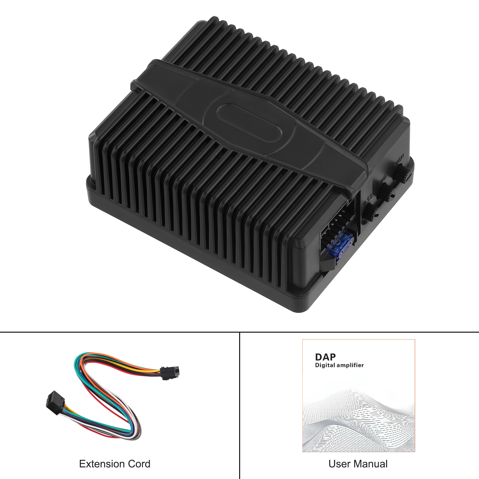 Универсален 4-Канален DSP 3.0 Аудио Усилвател за Автомобил (4x80W) с Plug & Play Монтаж - Image 3