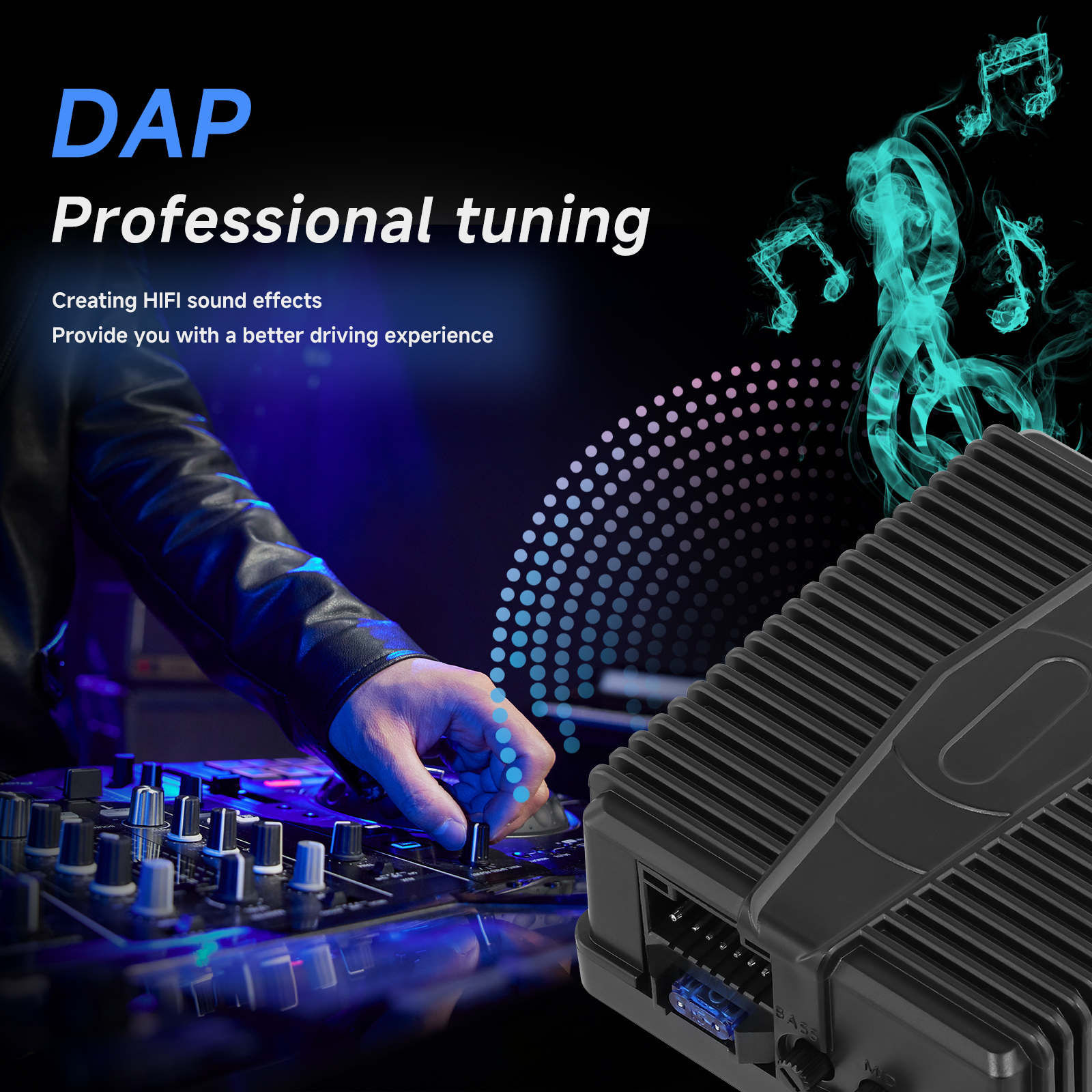 Универсален 4-Канален DSP 3.0 Аудио Усилвател за Автомобил (4x80W) с Plug & Play Монтаж - Image 5