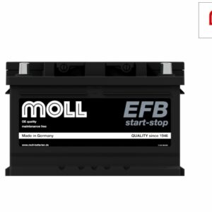 Акумулатор MOLL Start-Stop EFB 12V 78Ah 740A